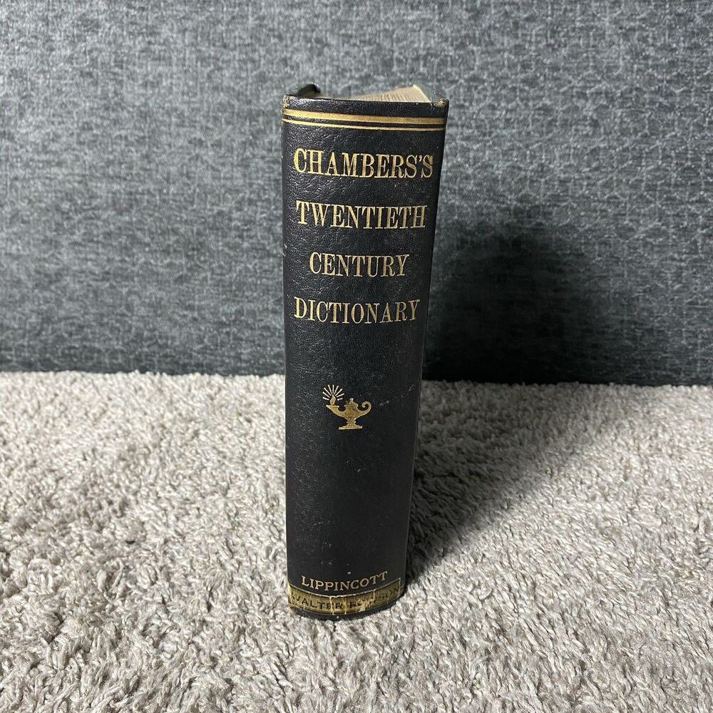Vintage Chambers twentieth century dictionary